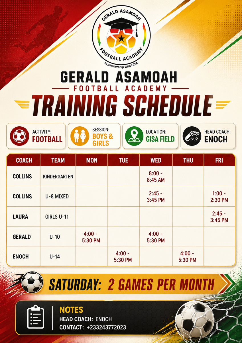 2026 08 27 GAFA Schedule
