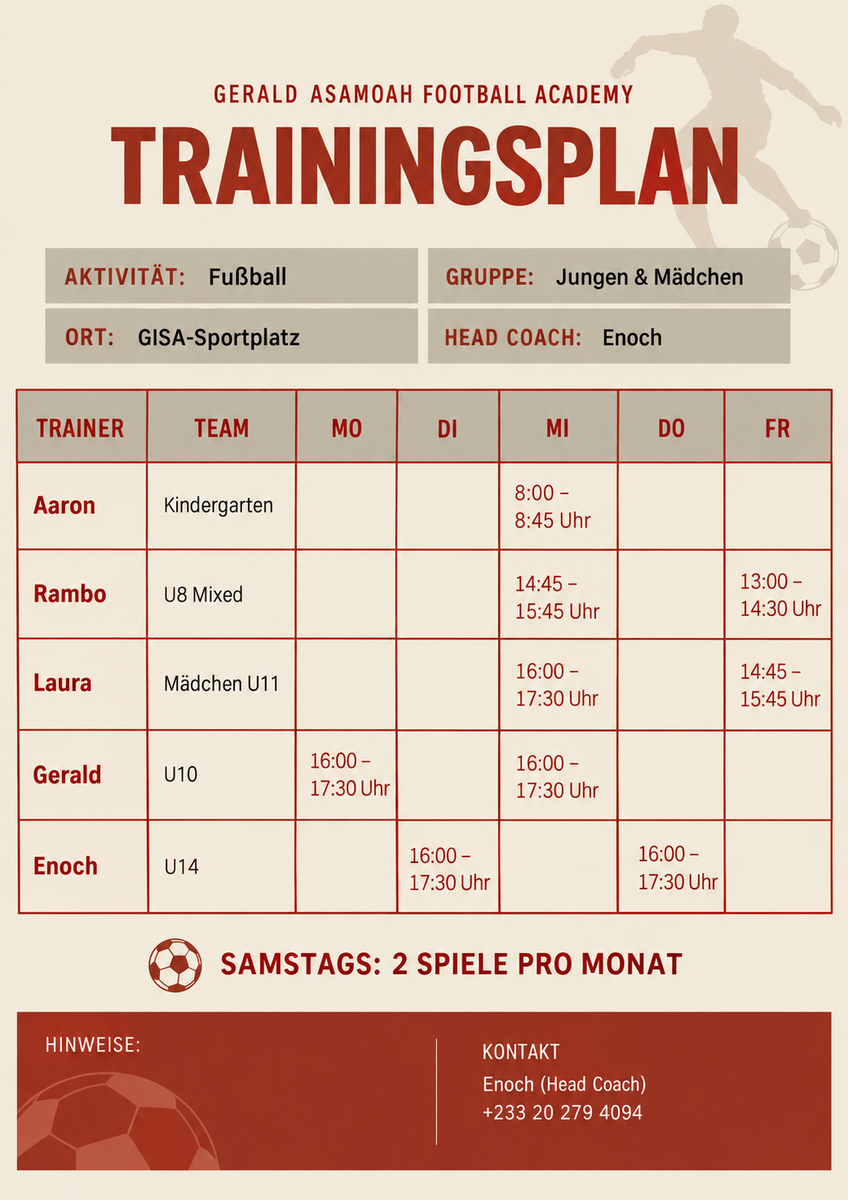 2026 09 28 Trainingsplan GAFA