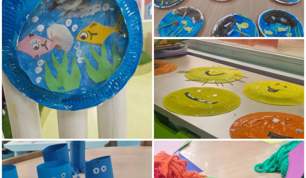 Learning, marveling, and creating: Our Underwater World