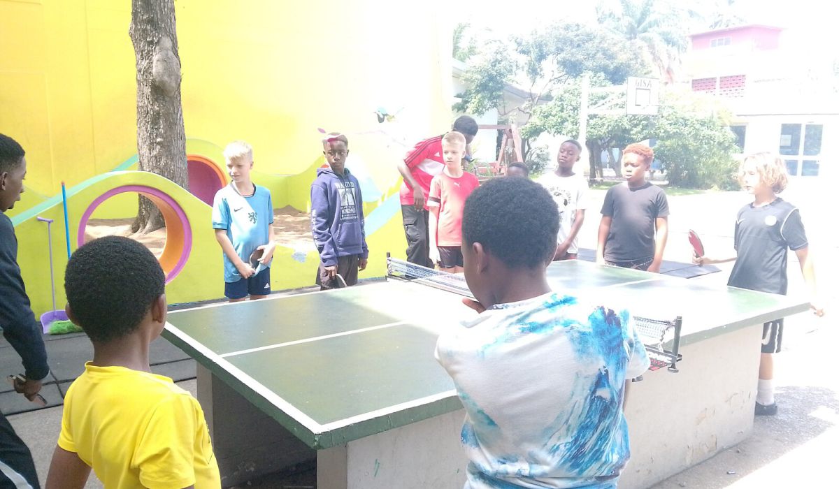 Table Tennis Takes Over the Breaks