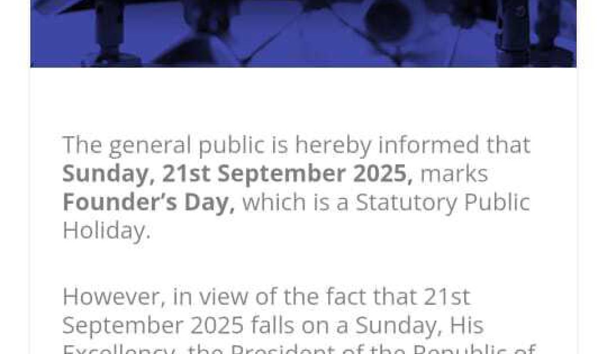 Kwame Nkrumah Memorial Day – Unterrichtsfrei am Montag, 22. September 2025