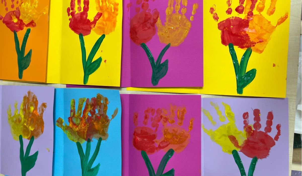 Ein kreativer Vormittag für Mama