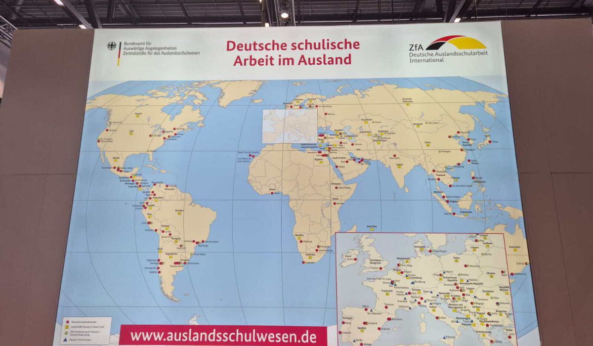 GISA auf der didacta – Ein besonderer Punkt auf der Weltkarte