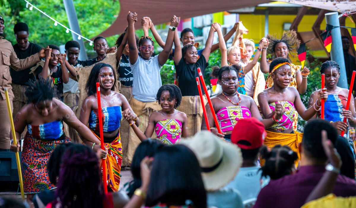 Enthusiastic Ghana Day at the German International School Accra