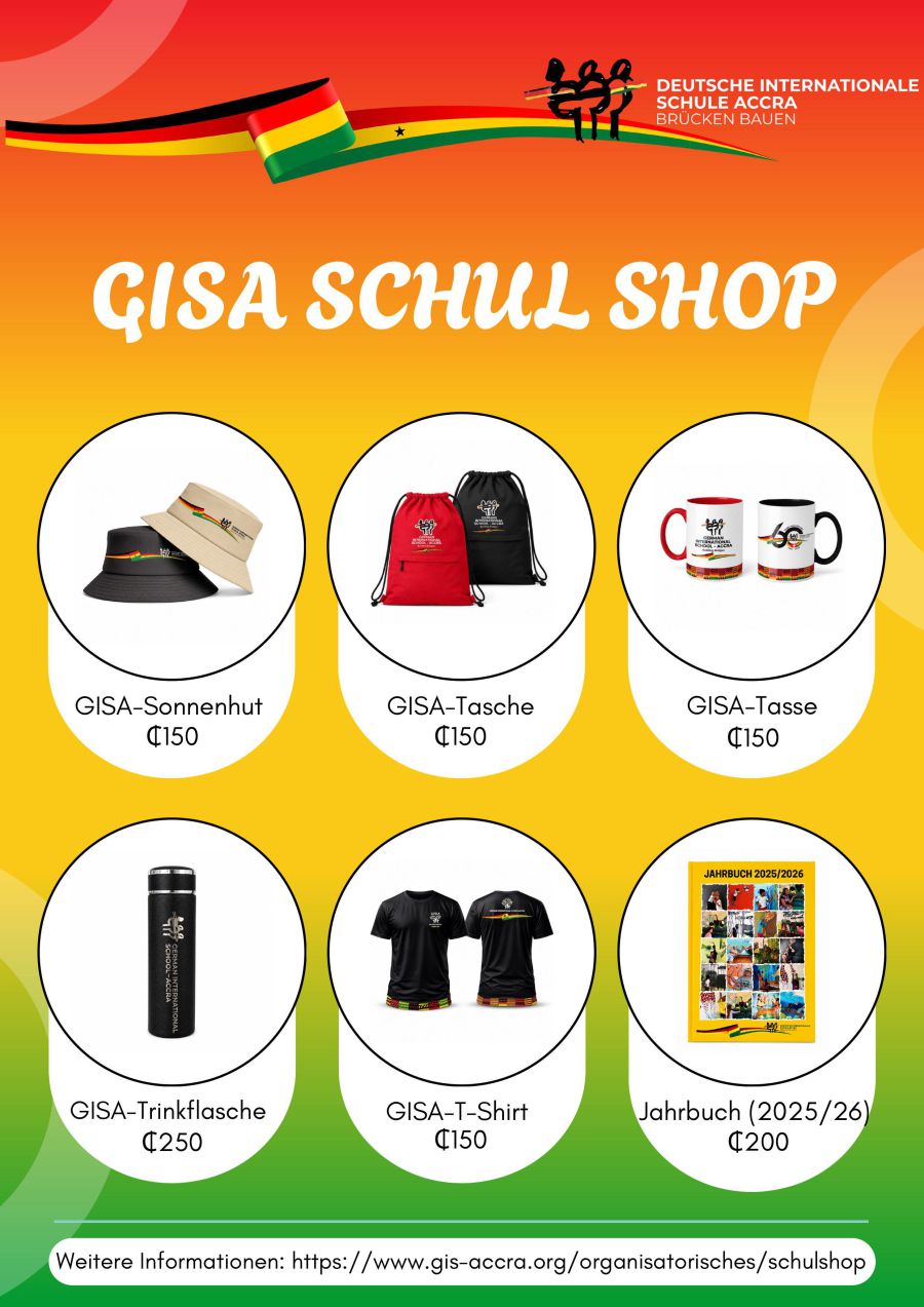 GISA School Shop Preisliste 2026/2027 Seite 3