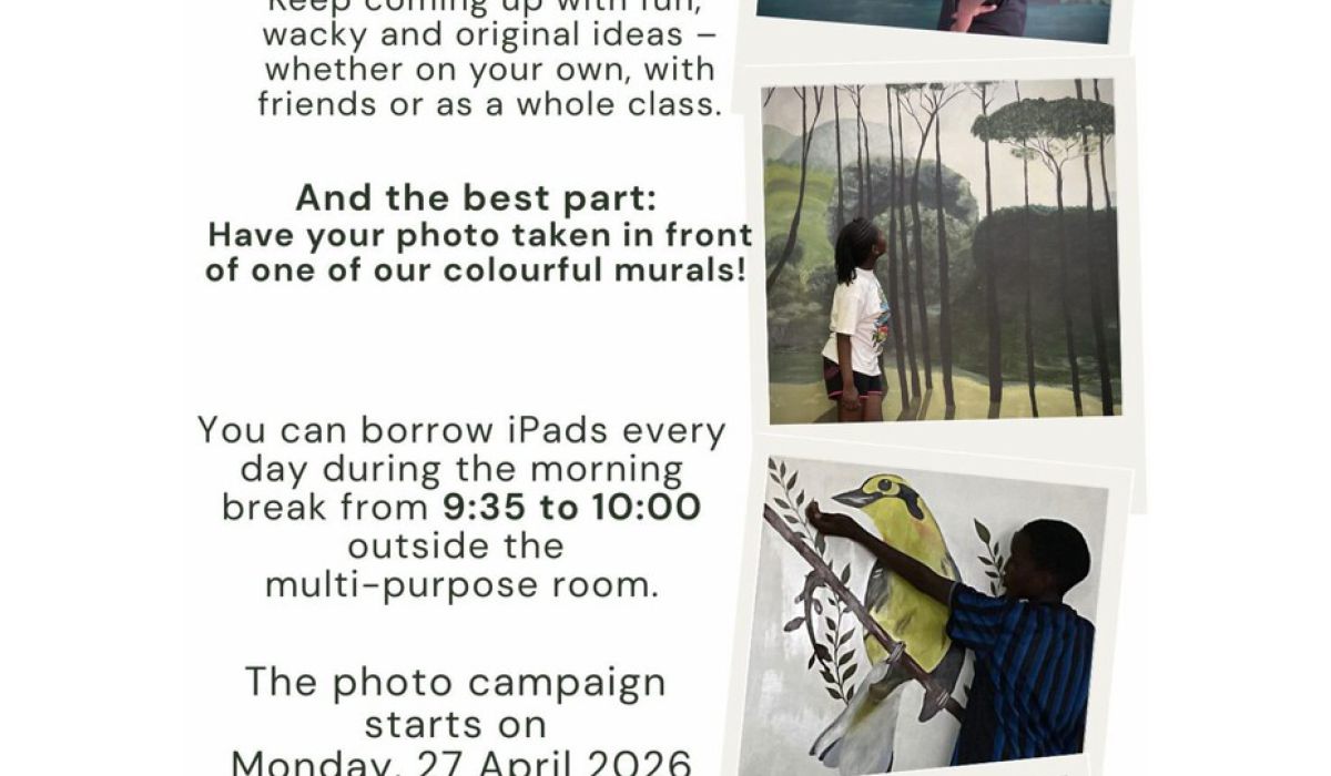 Our School in the Spotlight – The GISA Yearbook Photo Campaign Begins 📸✨