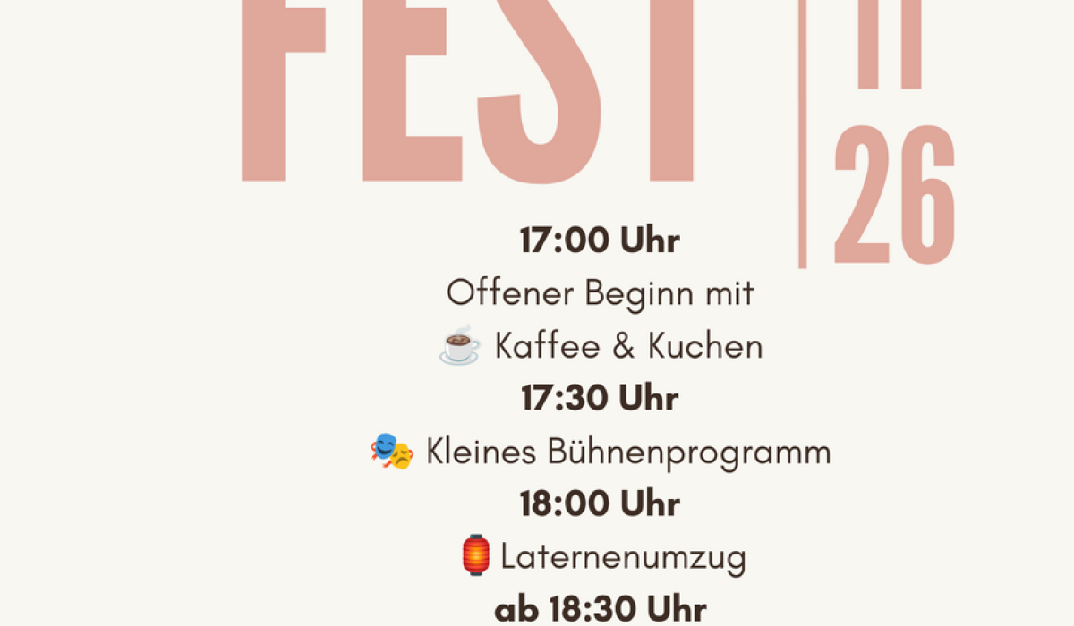 Lichterglanz und Gemeinschaft: Unser Laternenfest 2026