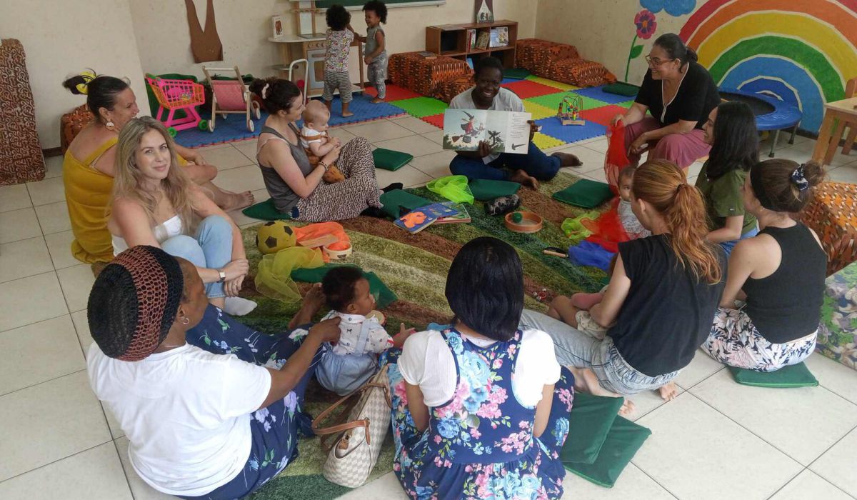 Reading Aloud in the Babyclub