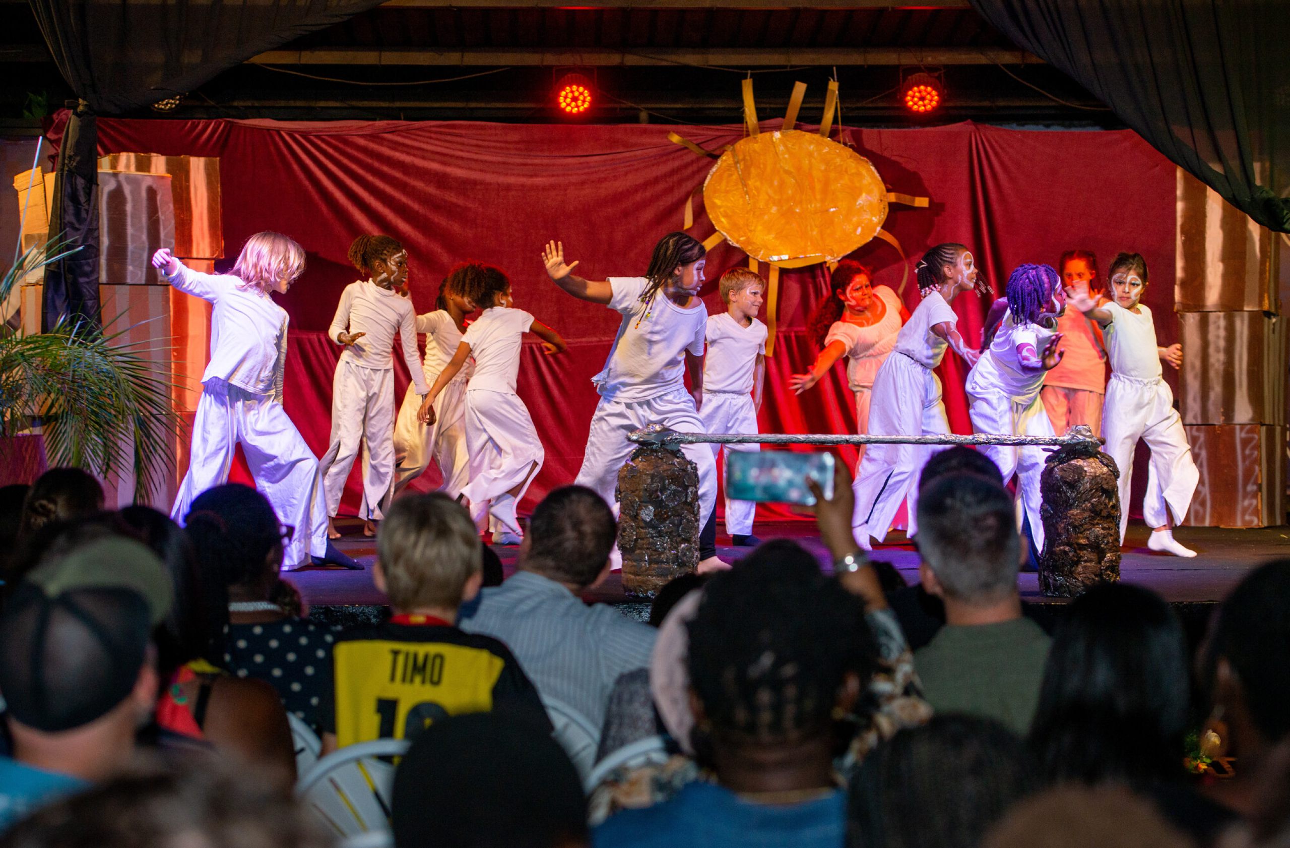 Musicalaufführung in der Schule